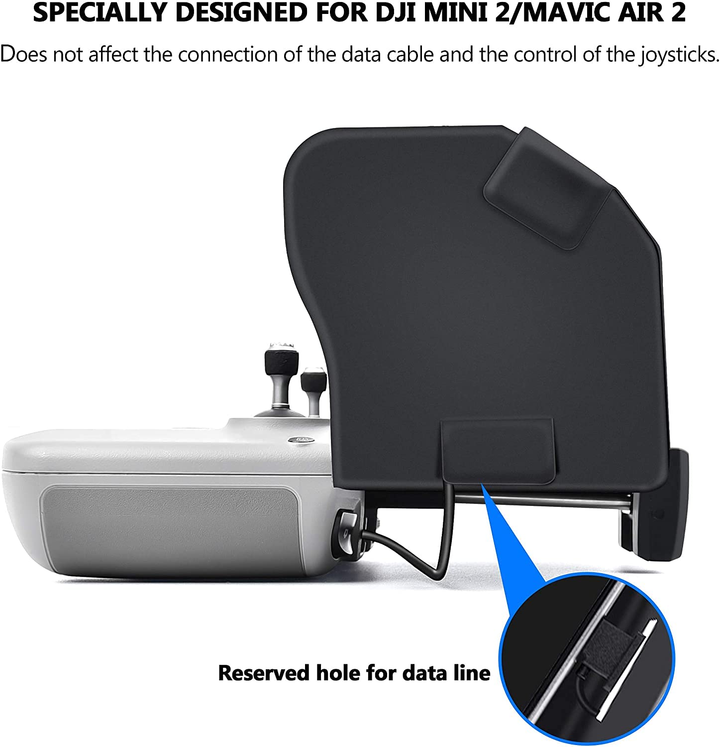 Mobile Sunshade Sun hood for DJI Mini 3 Pro/Mini 2/Air 2S/Mavic Air 2/ Mavic 3 Controller Accessory GetZget