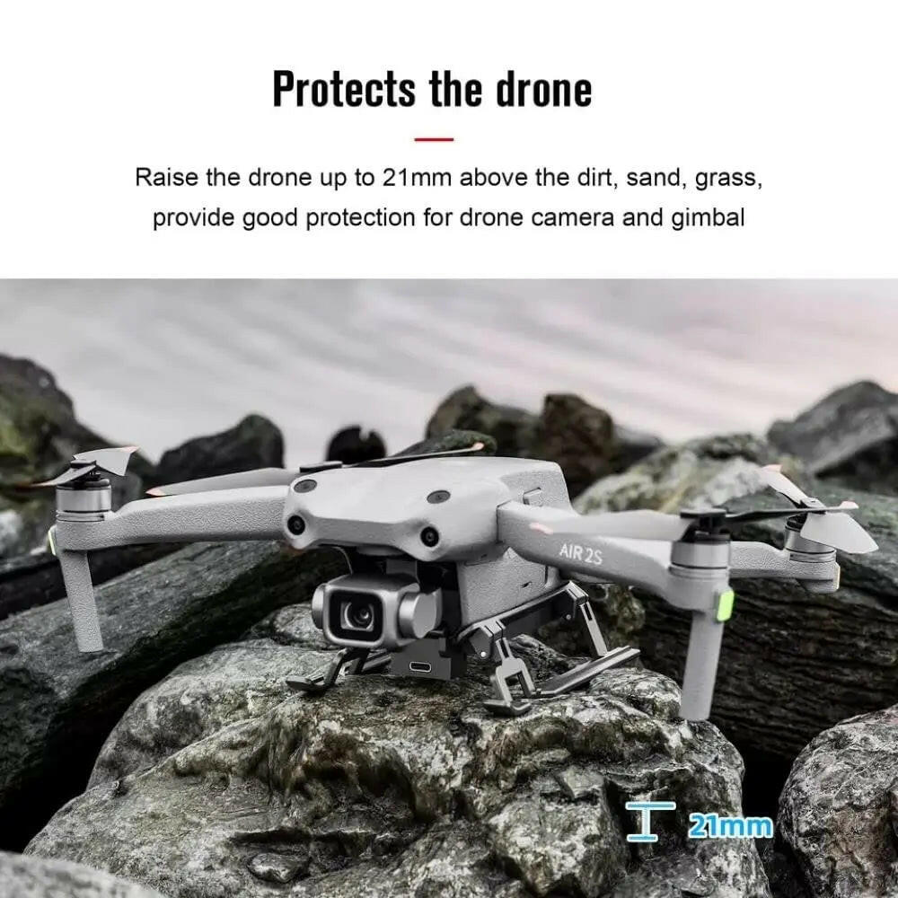 Foldable LED Landing Gear Height Extender for DJI Air 2 and Air 2S (view 7)