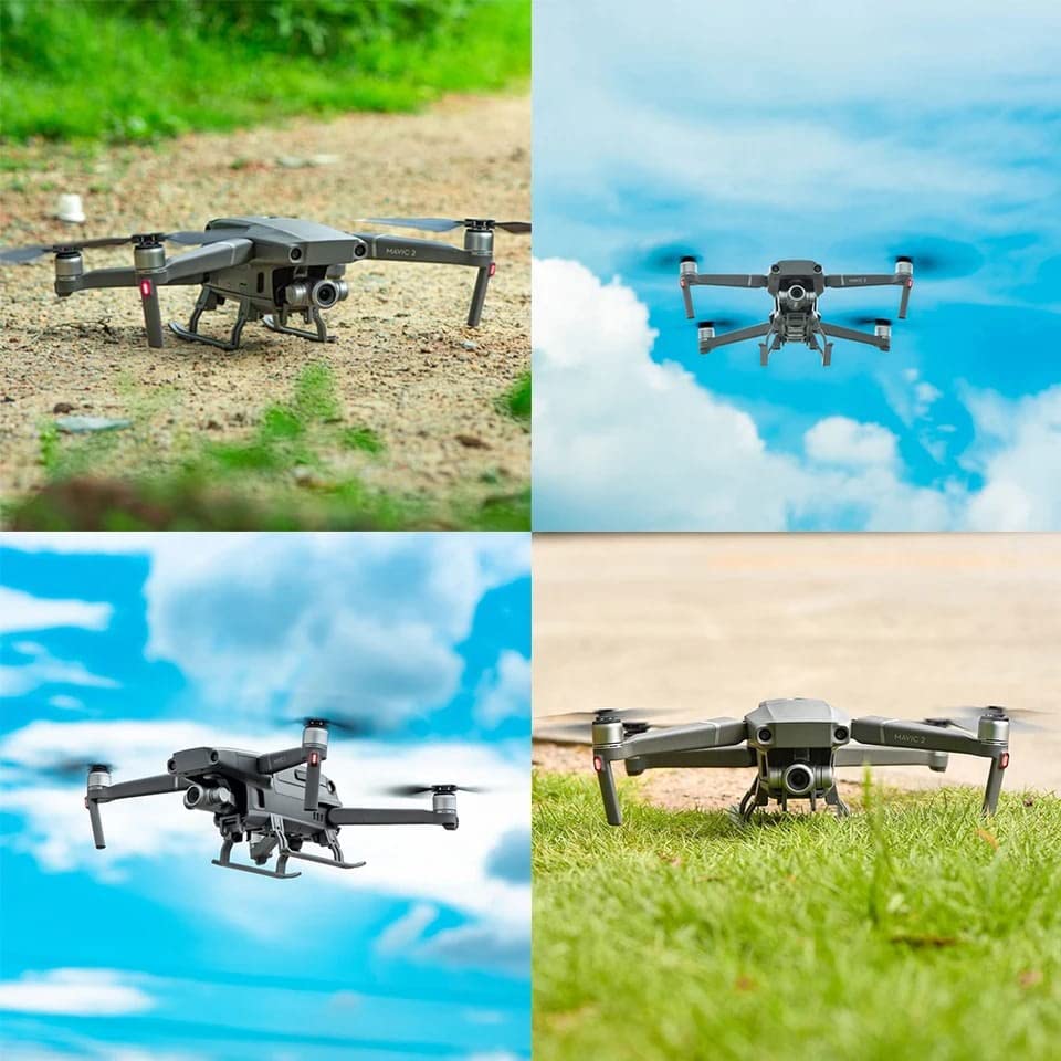 Height Extender for DJI Mavic 2 Pro/Mavic 2 Zoom Foldable Landing Gear Leg Accessories GetZget