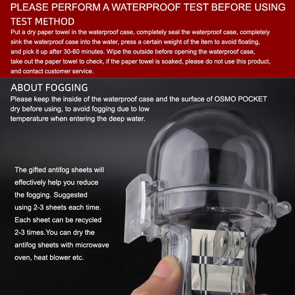 Waterproof Underwater Dive Case for DJI Osmo Pocket 1 (view 3)