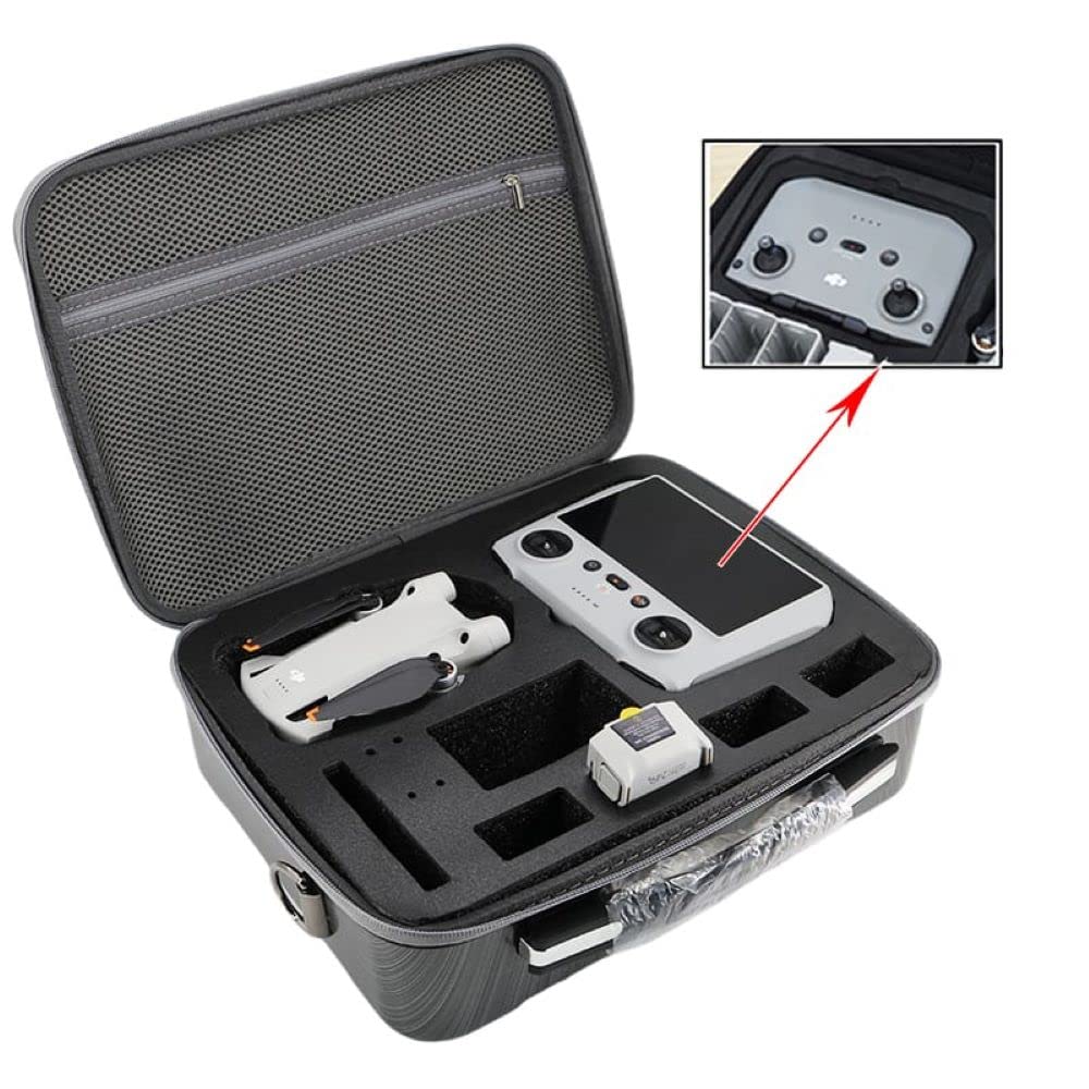 Shoulder and Hand Carry Travel Bag for DJI Mini 3 / 3 Pro (Grey) (view 7)
