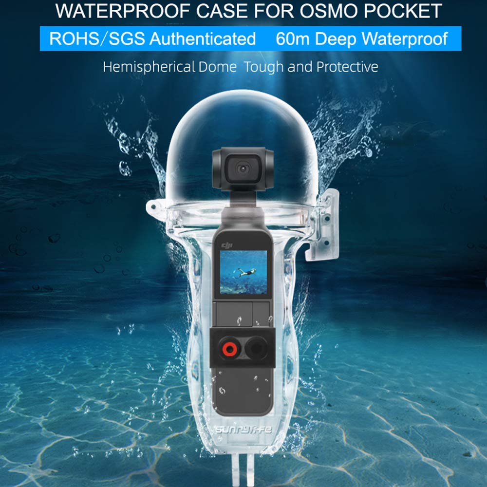 Waterproof Underwater Dive Case for DJI Osmo Pocket 1 (view 7)