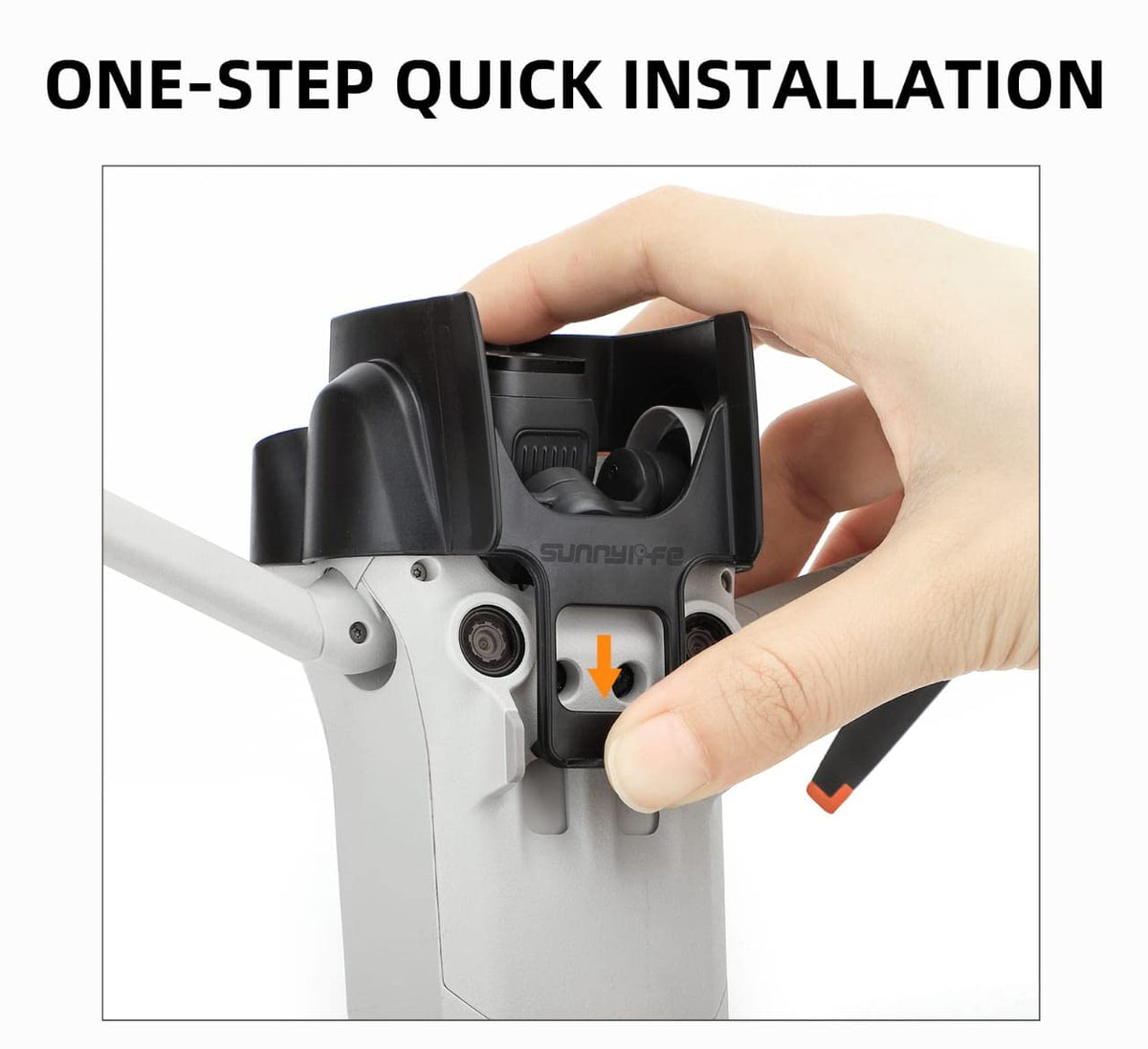 Lens Sun Hood for DJI Mini 3 Pro Gimbal (view 6)