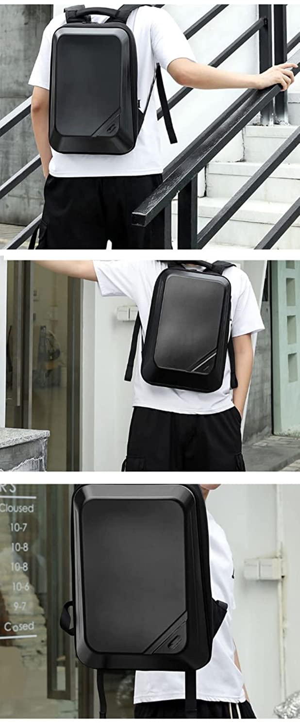Anti-Theft Hard Case Laptop Backpack with Charger and Earphone Jack (view 5)