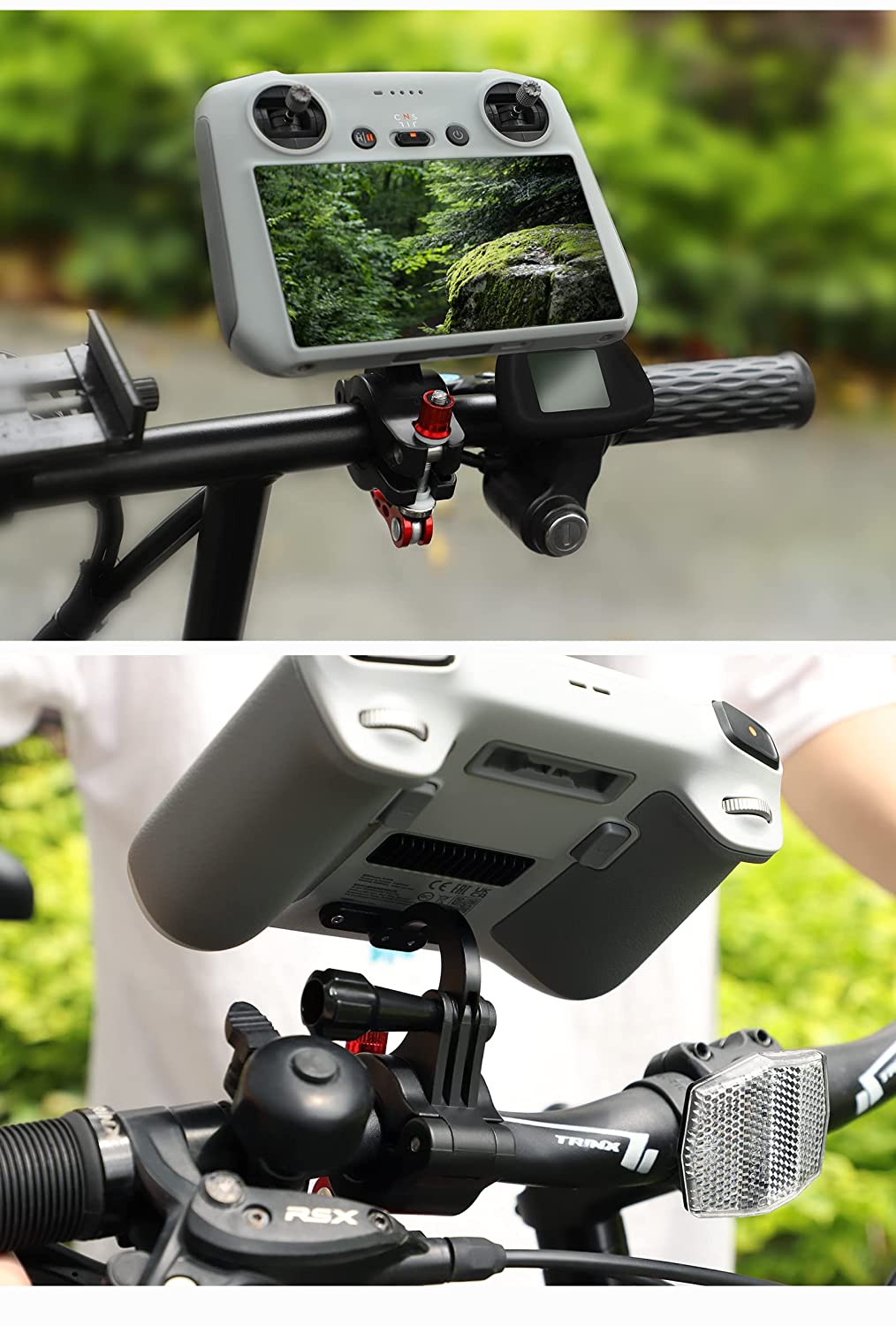 Bike Bracket For Dji Mavic 3 Classic/ Mini 3 Pro Display Remote Controller Mount Accessories GetZget