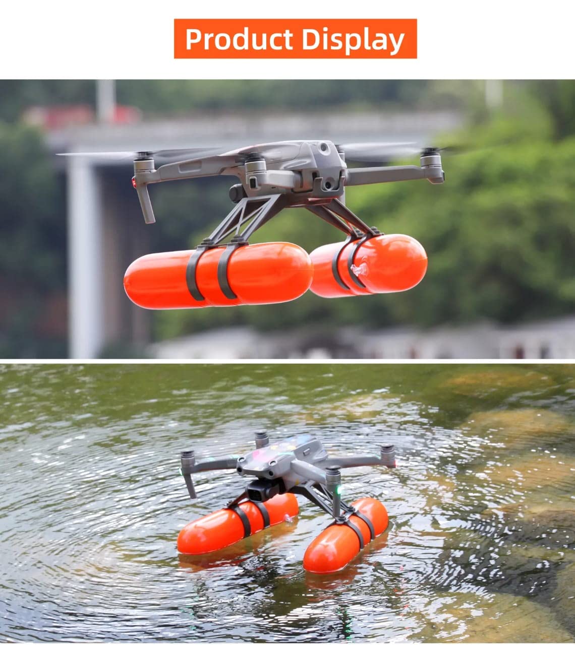 Water Floating Landing Gear Height Extender For DJI Mavic Air 2/ Air 2S