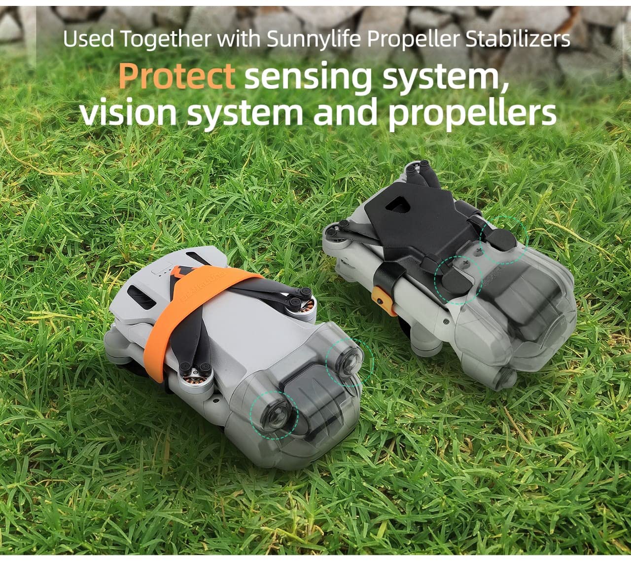 Gimbal Cover Cap for DJI Mini 3 Pro Lens Camera Protective Cap Frog Style GetZget