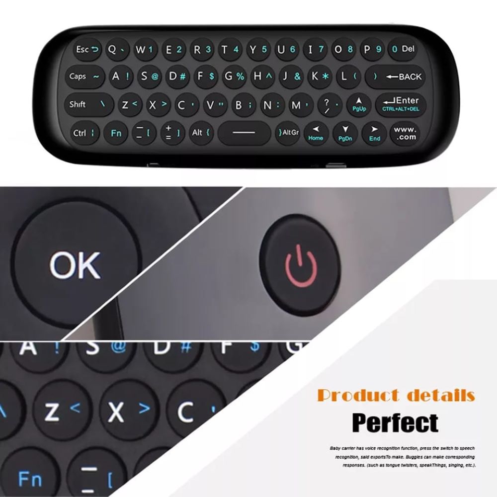 Air Mouse Remote Controller for Smart TV, Projector, PC and Android Box (view 8)
