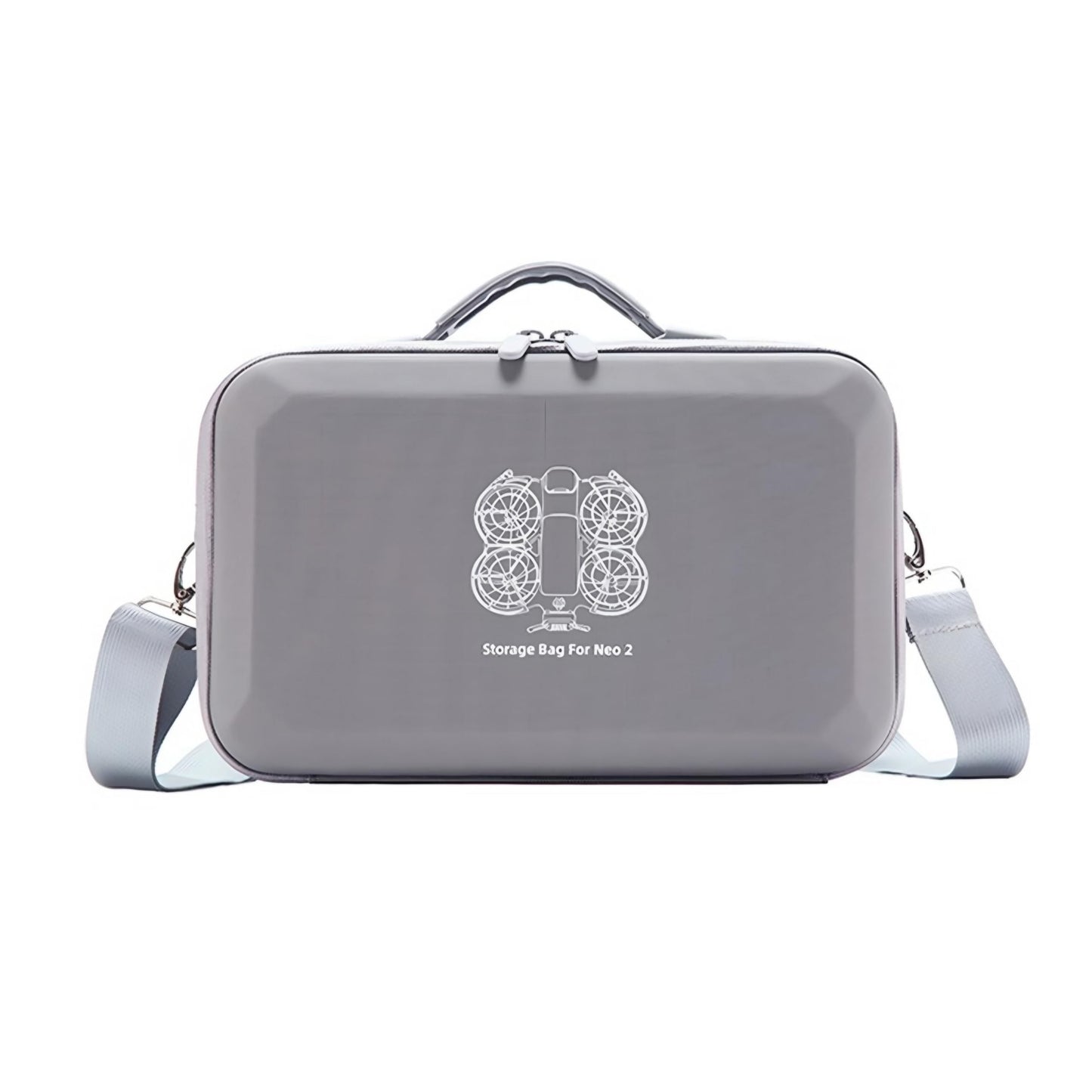GetZget® Bag for DJI Neo 2 & Accessories Compact Travel Protection PU Case (Neo 2 Combo Bag)