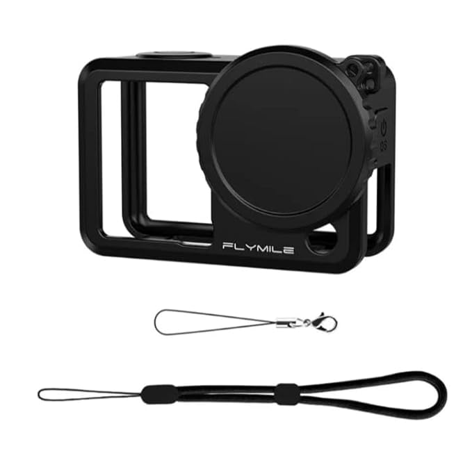  DJI Action 6 Camera Hand Grip and Scratch Protection Case Silicone Cover