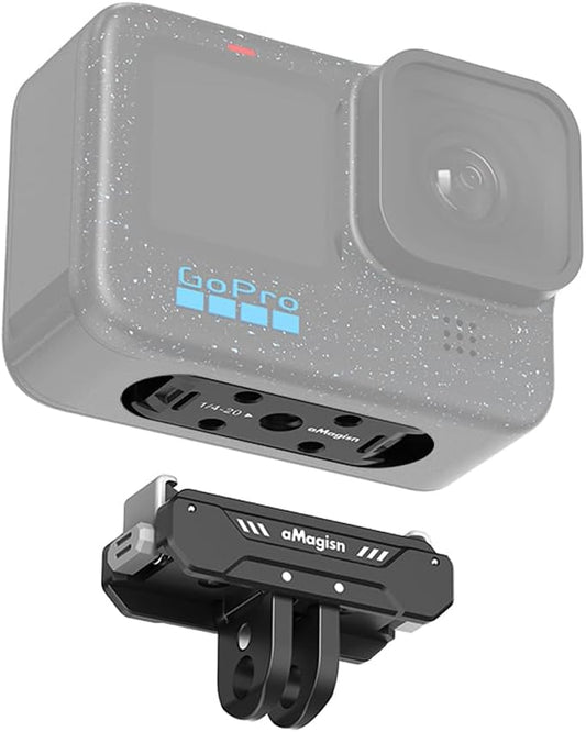 Magnetic Quick Release Mount for Go pro 12/11/10/9/8/11 Mini/Max