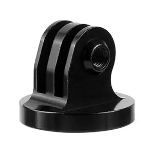GetZget® Aluminum Screw Tripod Mount Adapter For Gopro Hero, insta360, DJI Osmo Action Camera Accessories (Silver)
