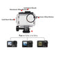 GetZget® Waterproof Case for DJI Osmo Action 5 pro, Action 3, 4 Camera Underwater Dive Protective Accessories