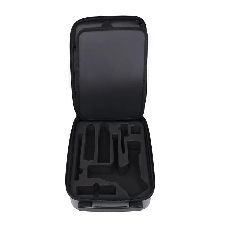 Hard Shell Backpack for DJI Ronin RS 3 Gimbal (EVA Foam Interior, Silver) (view 3)