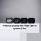 Mix Filter Set for DJI Mini 3/ Mini 3 Pro (ND4,ND8, UV, CPL) Premium Gimbal Camera Lens ND Filters Accessories