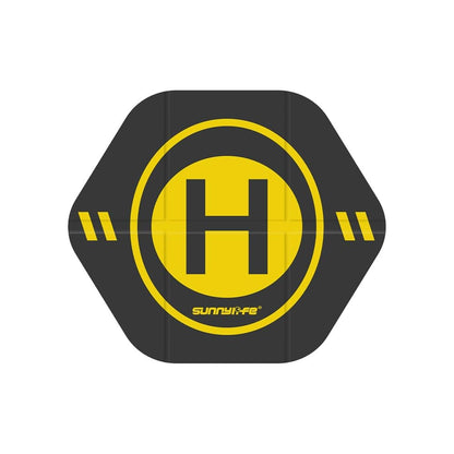 Hexagonal PU Leather Landing Pad For DJI Neo, Flip, Mavic Mini/Mini 2/3/ 4 Pro, Avata 1/2, Tello Waterproof Safety Helipad Accessories (35cm)