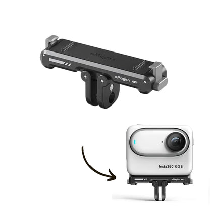 Amagisn Magnetic Quick Release Mount for Insta360 Go 3 Bracket Adapter Camera Accessories