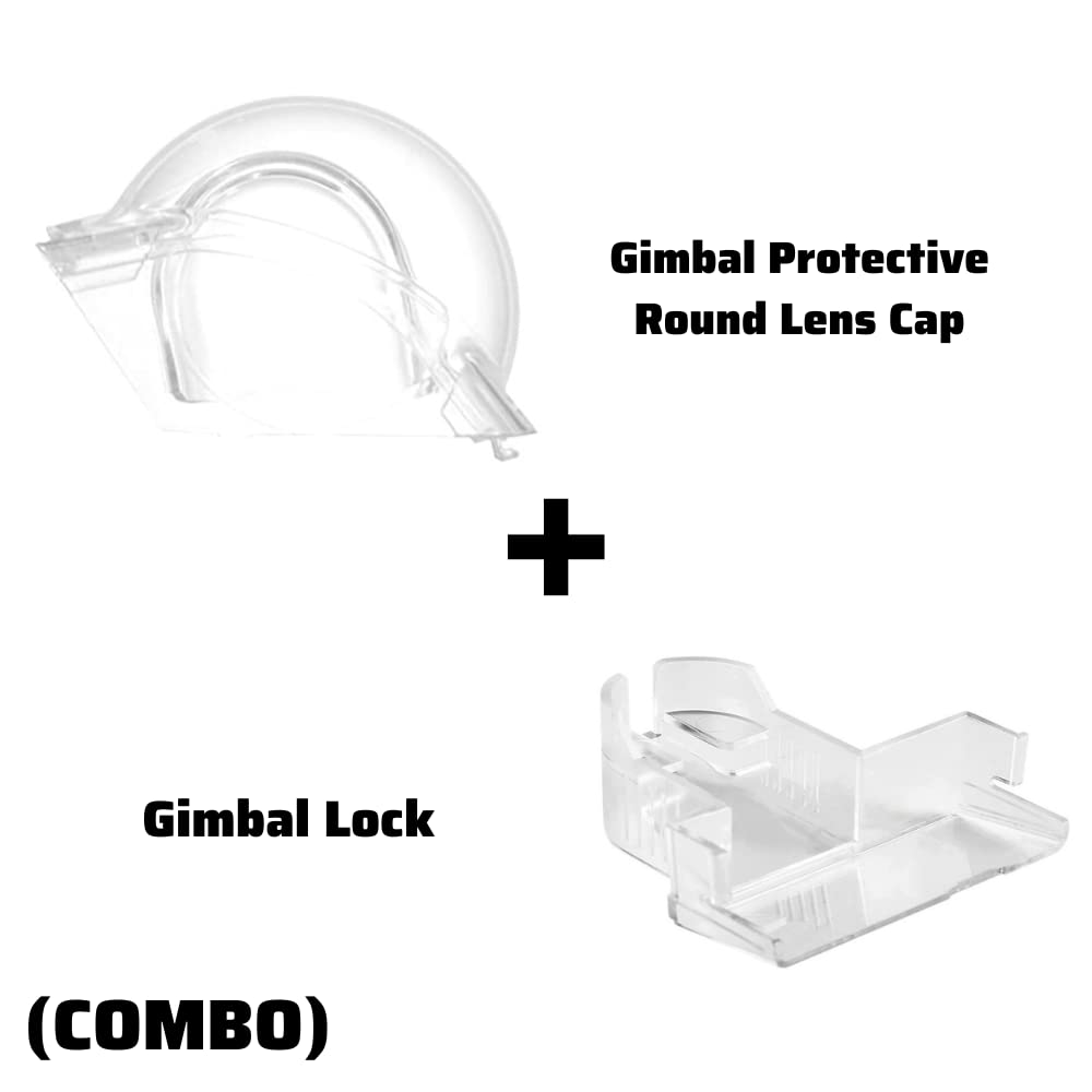 Gimbal Cover Cap for DJI Mavic Pro (Gimbal Lock + Round Cap Combo) (view 2)
