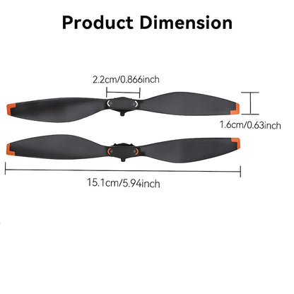DJI Mini 5 Pro Drone Replacement Quick Release Propeller set (4 Piece)