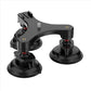 Car Triple Suction Cup Holder For DJI Osmo 360, Action 3/4/5 PRO, Pocket 3, Insta360 X3,X4,X5,ACE 2 PRO, Gopro Series Camera Accessories