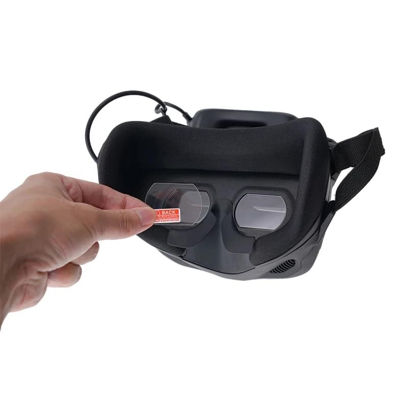 Tempered Glass Lens Screen Guard for DJI Flip Goggles N3 (4 Glasses) (view 7)