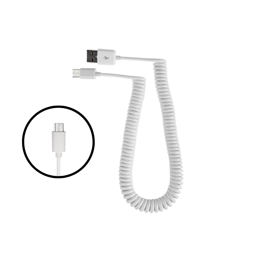 Spring Data Cable for DJI Phantom 4 and 3 Remote Controller (USB to Micro) (view 6)