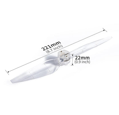 GetZget® Led Flash Props For DJI Mini 3 Series and mini 4 pro Led Light Propellers Accessories (Full Set)