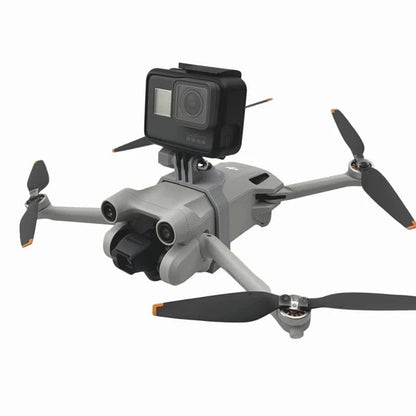 GetZget® Action Camera Mount For DJI mini 3/ 3pro, Insta 360, Go pro, DJI Action Camera Holder Accessories