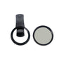 GetZget® 52mm Universal Lens Clip for Mobile Phone can Attach ND,UV,CPL Filters Adapter Ring
