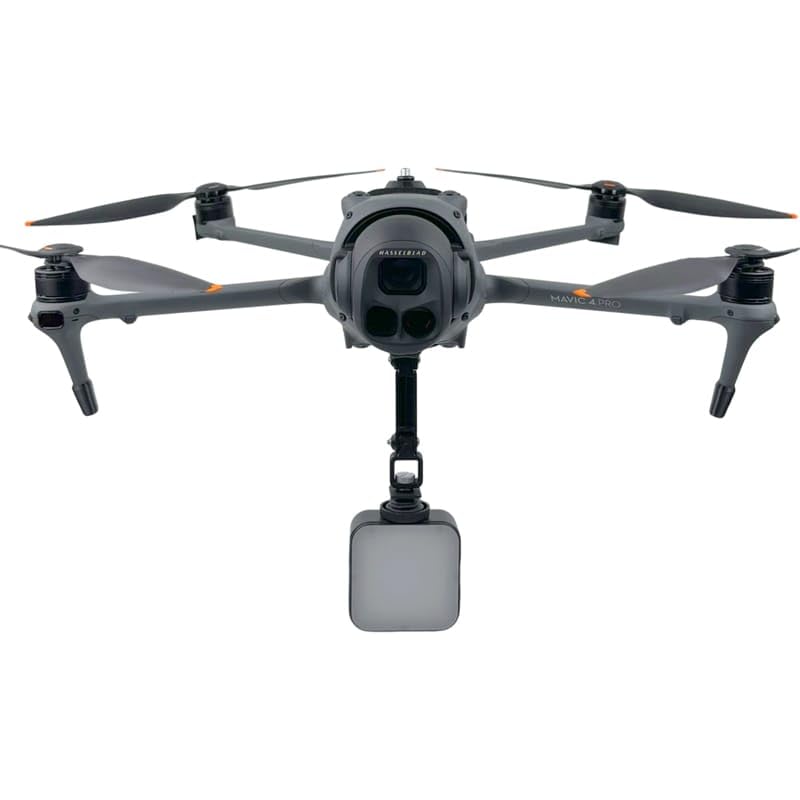 GetZget Action Camera Holder Mount For DJI Mavic 4 pro – External GoPro/DJI / Insta360 Camera Bracket Adapter for Aerial Filming