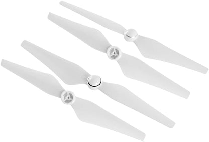 2 Pairs Propeller Props Blades for DJI Phantom 4 Pro, 4 Advance, White