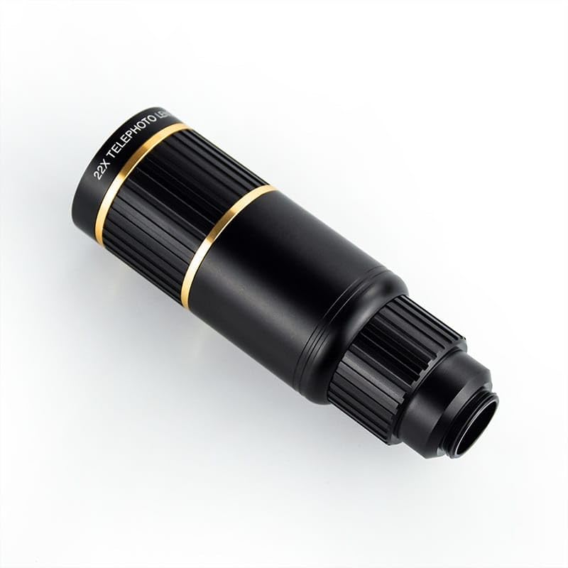 22X Telephoto Lens For Smartphones, Universal Mobile Camera Zoom Lens with Clip, Storage Case (Getzget)