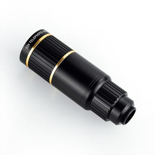 22X Telephoto Lens For Smartphones, Universal Mobile Camera Zoom Lens with Clip, Storage Case (Getzget)