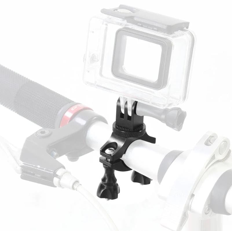 Aluminum Camera Bike Mount for Bicycle/Motorcycle For insta360 X3/ X4/ X5, GoPro, DJI Osmo 360, Pocket 3 Action Camera (Bike Adapter)