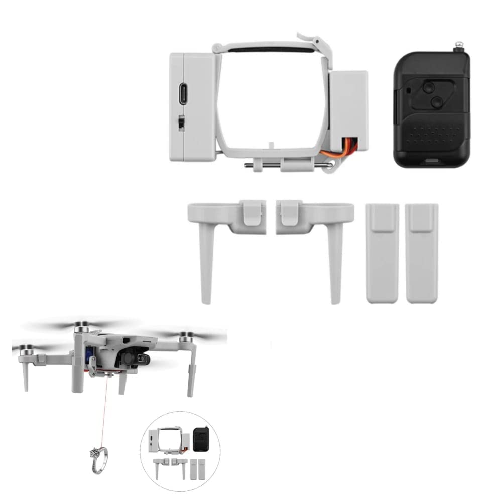 Wedding Ring Dropper Packet Thrower for DJI Mavic Mini, Mini 2 and Mini SE (view 9)