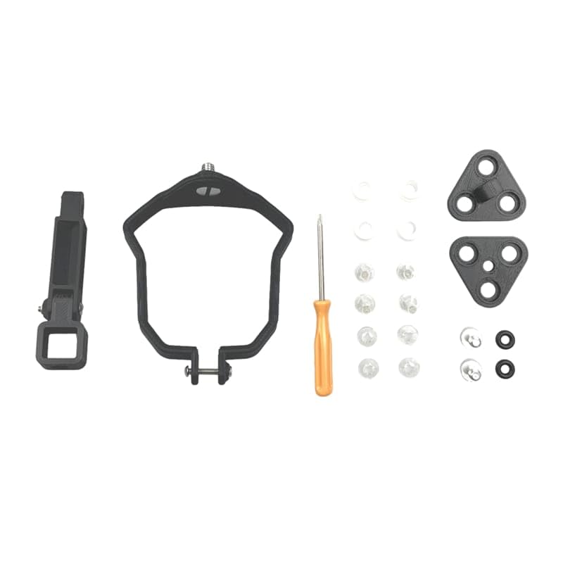 GetZget® Action Camera Holder Mount For DJI Air 3/ 3S Drone – External GoPro/DJI / Insta360 Camera Bracket Adapter for Aerial Filming, Secure Stable Fit, Drone Accessory