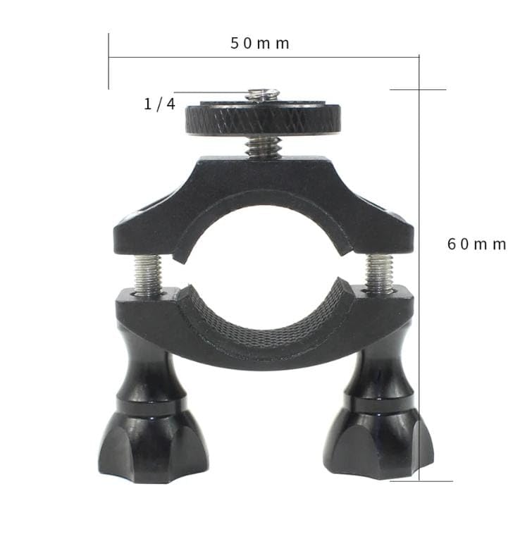 Aluminum Camera Bike Mount for Bicycle/Motorcycle For insta360 X3/ X4/ X5, GoPro, DJI Osmo 360, Pocket 3 Action Camera (Bike Adapter)