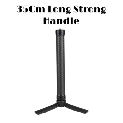 Extension Rod For DJI Ronin RSC /RS2/ 3/4 Series & Zhiyun Gimbal  with 1/4" Screw (50Cm Long) 