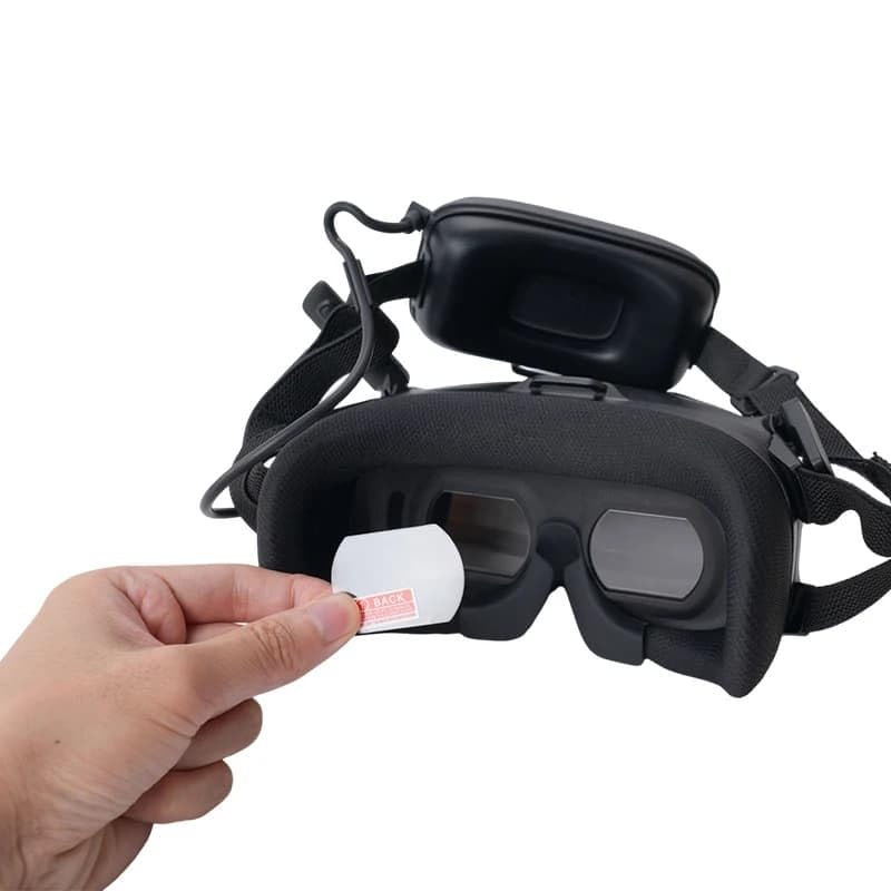 Goggles N3 Lens Screen glass anti-Scratch Guard and Dustproof Tempered Glass (Getzget)