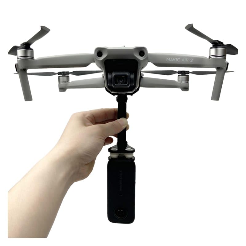 Action Camera Holder Mount for DJI Air 2 / 2S (GoPro, DJI, Insta360) (view 2)