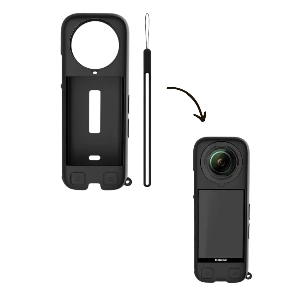 Silicone Protective Cover for Insta360 One X4 Camera