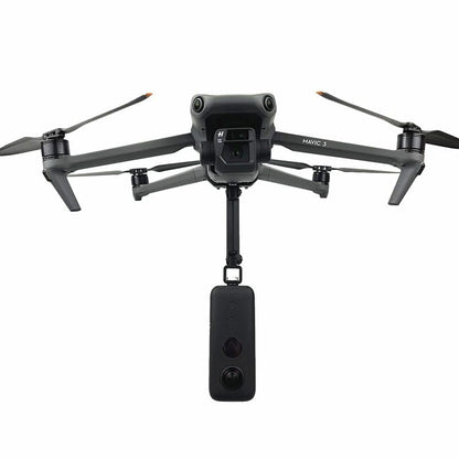 GetZget Action Camera Holder Mount For DJI Mavic 3/ Classic/Pro Drone – External GoPro/DJI / Insta360 Camera Bracket Adapter for Aerial Filming