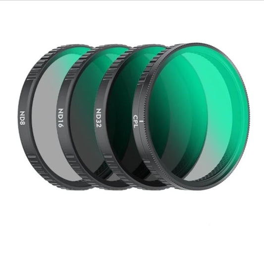 OfeooAi Camera Lens Filter Set For DJI Osmo Action 6 | ND8, ND16, ND32 & CPL Filters 