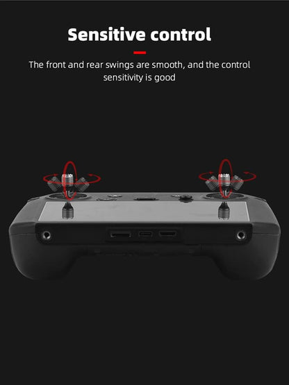Thumb Rocker For Dji Fpv/Dji Avata/Avata 2/ Mavic 3 RC Pro Remote Controller Joystick (Silver)