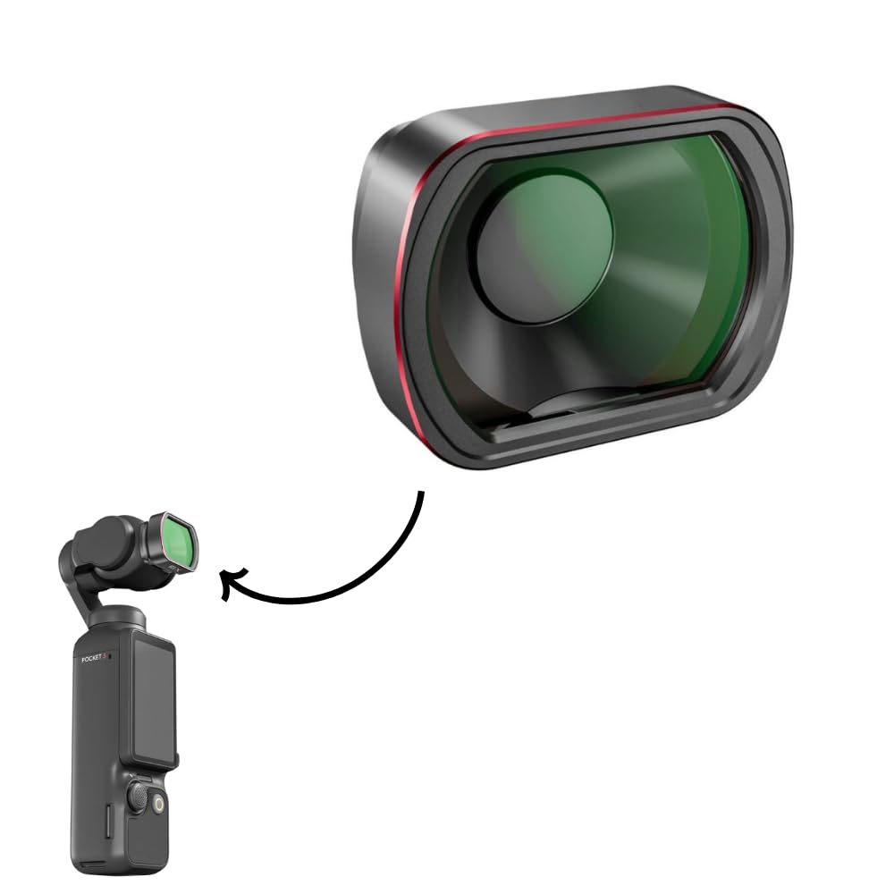 10X Magnetic Macro Lens Filter for DJI Osmo Pocket 4 and Pocket 3