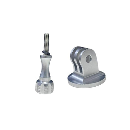 Aluminum Screw Tripod Mount Adapter+Screw nut For Gopro Hero, Sjcam Xiaomi, Yi, DJI Osmo Action Camera Accessories