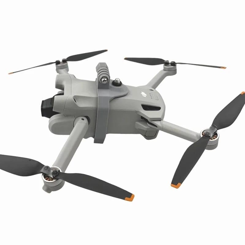 GetZget® Action Camera Mount For DJI mini 3/ 3pro, Insta 360, Go pro, DJI Action Camera Holder Accessories