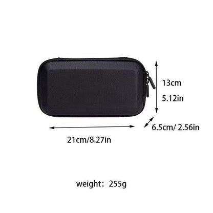 GetZget® Compact Case Bag For Insta360 Luna Ultra & Accessories Combo Water Splash Proof Protective Storage Hand Bag (Black)