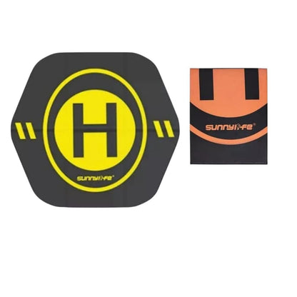 Hexagonal PU Leather Landing Pad For DJI Neo, Flip, Mavic Mini/Mini 2/3/ 4 Pro, Avata 1/2, Tello Waterproof Safety Helipad Accessories (35cm)