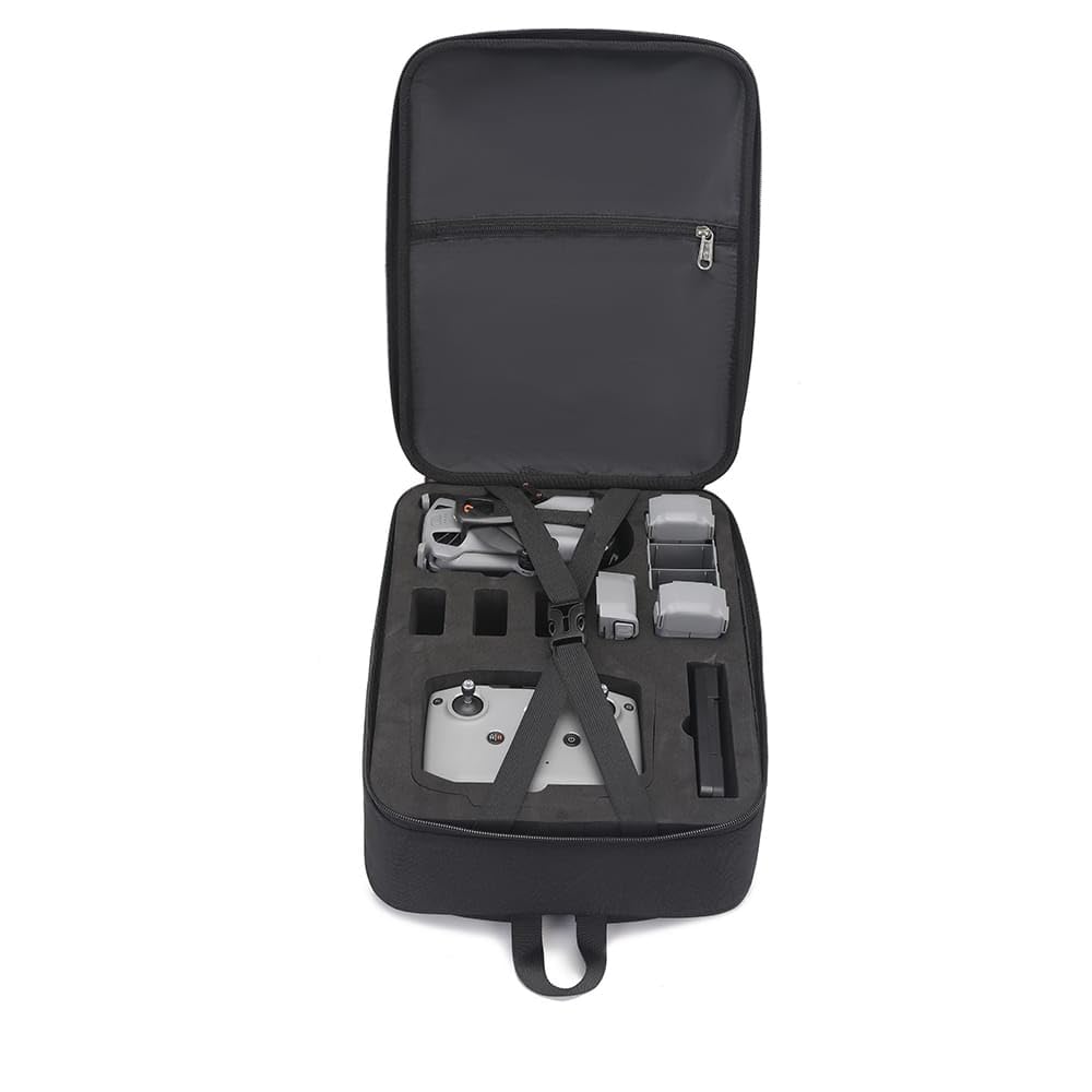 GetZget® Carrying Case Bag for DJI Mini 5 Pro & Accessories Compact Bike Travel Protection with EVA Foam Bagpack (Backpack)